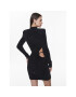 ROTATE Плетена рокля Glitter Knit RT2498 Тъмносин Slim Fit - Pepit.bg