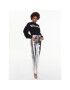 ROTATE Пуловер Knit Puff-Sleeve RT2286 Черен Regular Fit - Pepit.bg