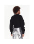 ROTATE Пуловер Knit Puff-Sleeve RT2286 Черен Regular Fit - Pepit.bg