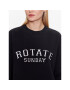 ROTATE Суитшърт Iris 700125100 Черен Regular Fit - Pepit.bg