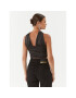 ROTATE топ Coated 111021100 Черен Cropp Fit - Pepit.bg
