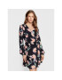 Roxy Ежедневна рокля Party Waves Printed ERJWD03672 Черен Regular Fit - Pepit.bg