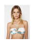 Roxy Горнище на бански Printed Beach Classic Bandeau ERJX304149 Бял - Pepit.bg