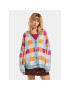 Roxy Кардиган Small Slow Chec Swtr ERJSW03578 Син Regular Fit - Pepit.bg