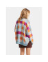 Roxy Кардиган Small Slow Chec Swtr ERJSW03578 Син Regular Fit - Pepit.bg