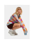 Roxy Кардиган Small Slow Chec Swtr ERJSW03578 Син Regular Fit - Pepit.bg