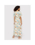Roxy Лятна рокля Girly Community ERJWD03633 Бял Regular Fit - Pepit.bg