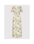 Roxy Лятна рокля Girly Community ERJWD03633 Бял Regular Fit - Pepit.bg