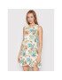 Roxy Лятна рокля Paradise Isle ERJKD03387 Бял Regular Fit - Pepit.bg