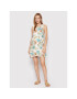 Roxy Лятна рокля Paradise Isle ERJKD03387 Бял Regular Fit - Pepit.bg