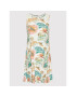 Roxy Лятна рокля Paradise Isle ERJKD03387 Бял Regular Fit - Pepit.bg