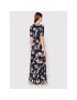 Roxy Лятна рокля Slow Down Time ERJWD03659 Черен Regular Fit - Pepit.bg