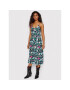 Roxy Лятна рокля Strappy ERJWD03620 Зелен Regular Fit - Pepit.bg