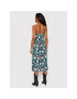 Roxy Лятна рокля Strappy ERJWD03620 Зелен Regular Fit - Pepit.bg