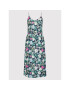 Roxy Лятна рокля Strappy ERJWD03620 Зелен Regular Fit - Pepit.bg