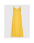 Roxy Лятна рокля Waiting Line ERJWD03610 Жълт Regular Fit - Pepit.bg