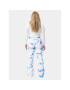 Roxy Ски панталони Chloe Kim Pt Snpt ERJTP03222 Бял Regular Fit - Pepit.bg