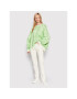 Roxy Суитшърт Bright Sunshine ARJFT04031 Зелен Oversize - Pepit.bg