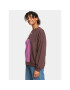 Roxy Суитшърт Happy Daize Otlr ERJFT04752 Кафяв Regular Fit - Pepit.bg