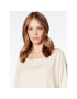 Roxy Суитшърт Next Set ERJFT04701 Бежов Relaxed Fit - Pepit.bg