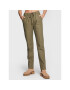 Roxy Текстилни панталони Canvas ERJNP03467 Зелен Relaxed Fit - Pepit.bg