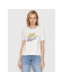 Roxy Тишърт Biarritz Vibes ERJZT05334 Бял Relaxed Fit - Pepit.bg