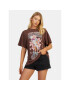 Roxy Тишърт Sweetjanis Tees URJZT03737 Кафяв Regular Fit - Pepit.bg