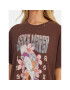 Roxy Тишърт Sweetjanis Tees URJZT03737 Кафяв Regular Fit - Pepit.bg