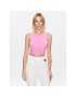 Roxy топ Naturally Active ERJKT03978 Розов Cropped Fit - Pepit.bg
