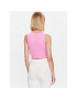 Roxy топ Naturally Active ERJKT03978 Розов Cropped Fit - Pepit.bg
