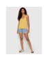Roxy топ Part Of The Process ERJKT03852 Жълт Regular Fit - Pepit.bg