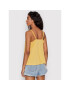 Roxy топ Part Of The Process ERJKT03852 Жълт Regular Fit - Pepit.bg