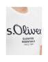 s.Oliver Тишърт 2139909 Бял Regular Fit - Pepit.bg