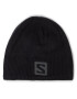 Salomon Шапка Logo Beanie 366850 10 S0 Черен - Pepit.bg