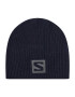 Salomon Шапка Logo Beanie C16245 10 S0 Тъмносин - Pepit.bg