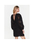 Samsøe Samsøe Коктейлна рокля Anai F00002933 Черен Regular Fit - Pepit.bg