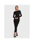 Samsøe Samsøe Плетена рокля Helene F22400003 Черен Regular Fit - Pepit.bg