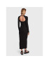 Samsøe Samsøe Плетена рокля Helene F22400003 Черен Regular Fit - Pepit.bg