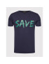 Save The Duck Тишърт DT0695M BESY14 Тъмносин Regular Fit - Pepit.bg