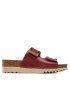 Scholl Чехли Monterey 2 Straps MF30436 Бордо - Pepit.bg