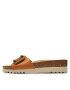 Scholl Чехли Monterey Mule MF30435 Кафяв - Pepit.bg