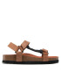 Scholl Сандали Heaven Med F1011 Кафяв - Pepit.bg