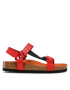Scholl Сандали Heaven Med F1051 Червен - Pepit.bg