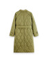 Scotch & Soda Пухено яке 167009 Зелен Regular Fit - Pepit.bg