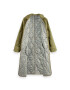 Scotch & Soda Пухено яке 167009 Зелен Regular Fit - Pepit.bg