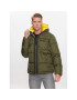 Scotch & Soda Пухено яке 169101 Зелен Regular Fit - Pepit.bg