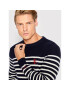 Scotch & Soda Пуловер 168736 Тъмносин Regular Fit - Pepit.bg