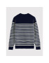 Scotch & Soda Пуловер 168736 Тъмносин Regular Fit - Pepit.bg