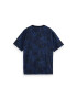 Scotch & Soda Тишърт 169083 Тъмносин Relaxed Fit - Pepit.bg