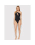 Seafolly Бански костюм One Shoulder 10887-942 Черен - Pepit.bg